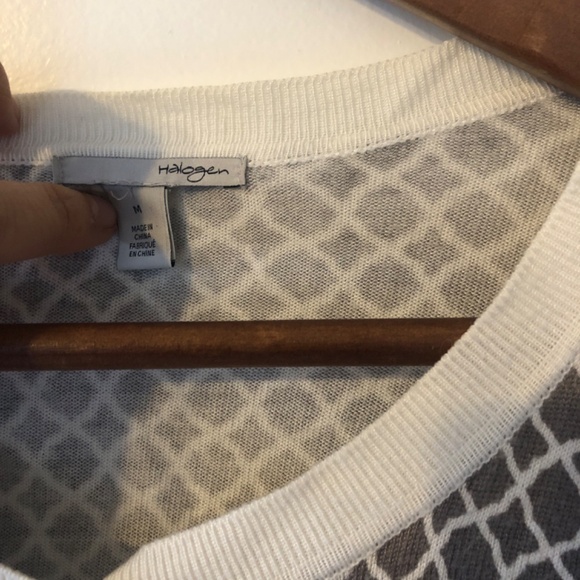 Nordstrom Halogen 3/4 sleeve cardigan - Picture 4 of 6
